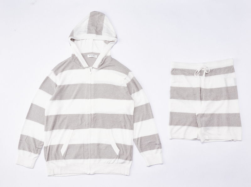 【HOMME】スムーズィーliteクール2BD　パーカー＆ハーフパンツセット