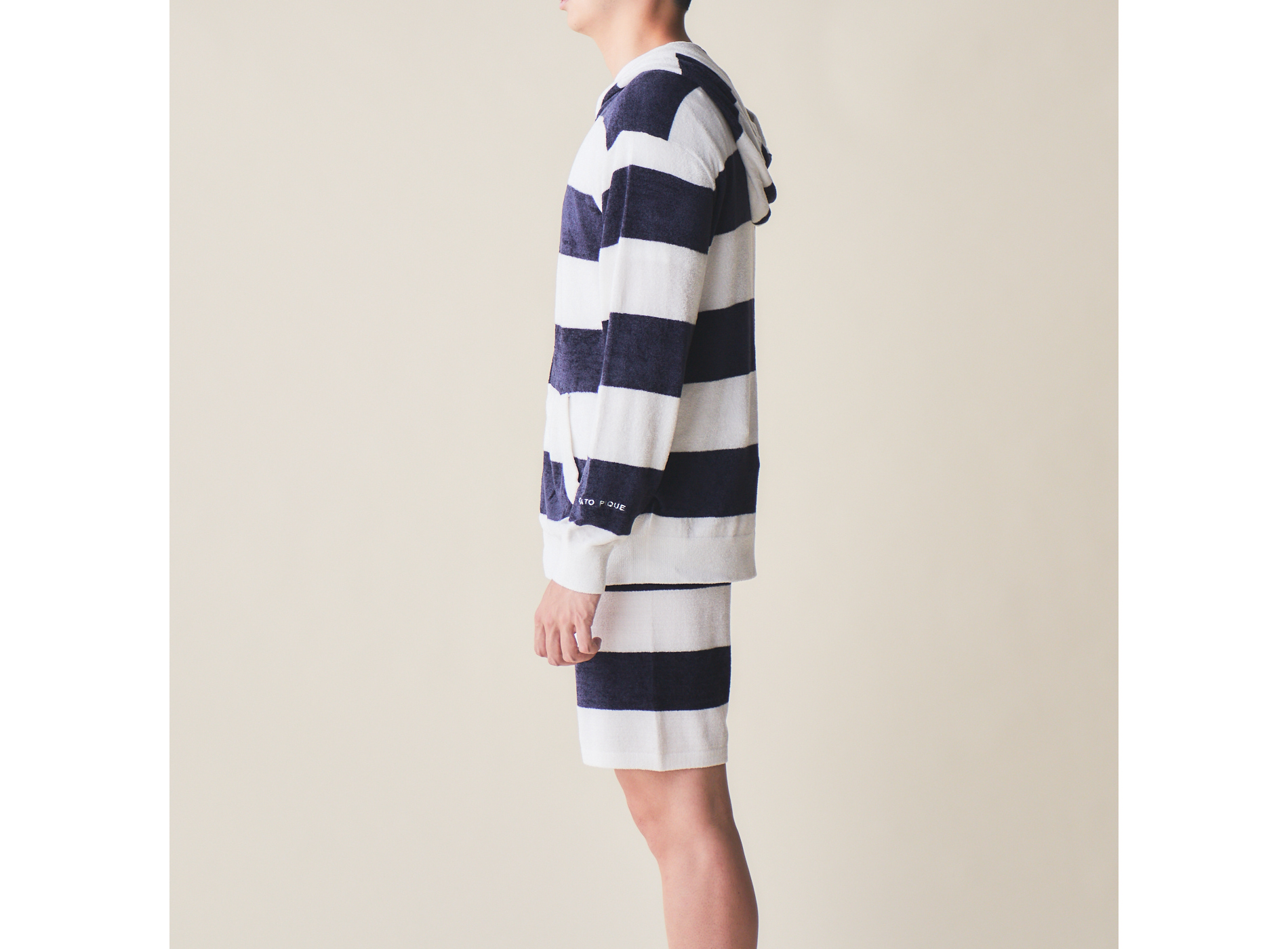 【HOMME】スムーズィーliteクール2BD　パーカー＆ハーフパンツセット