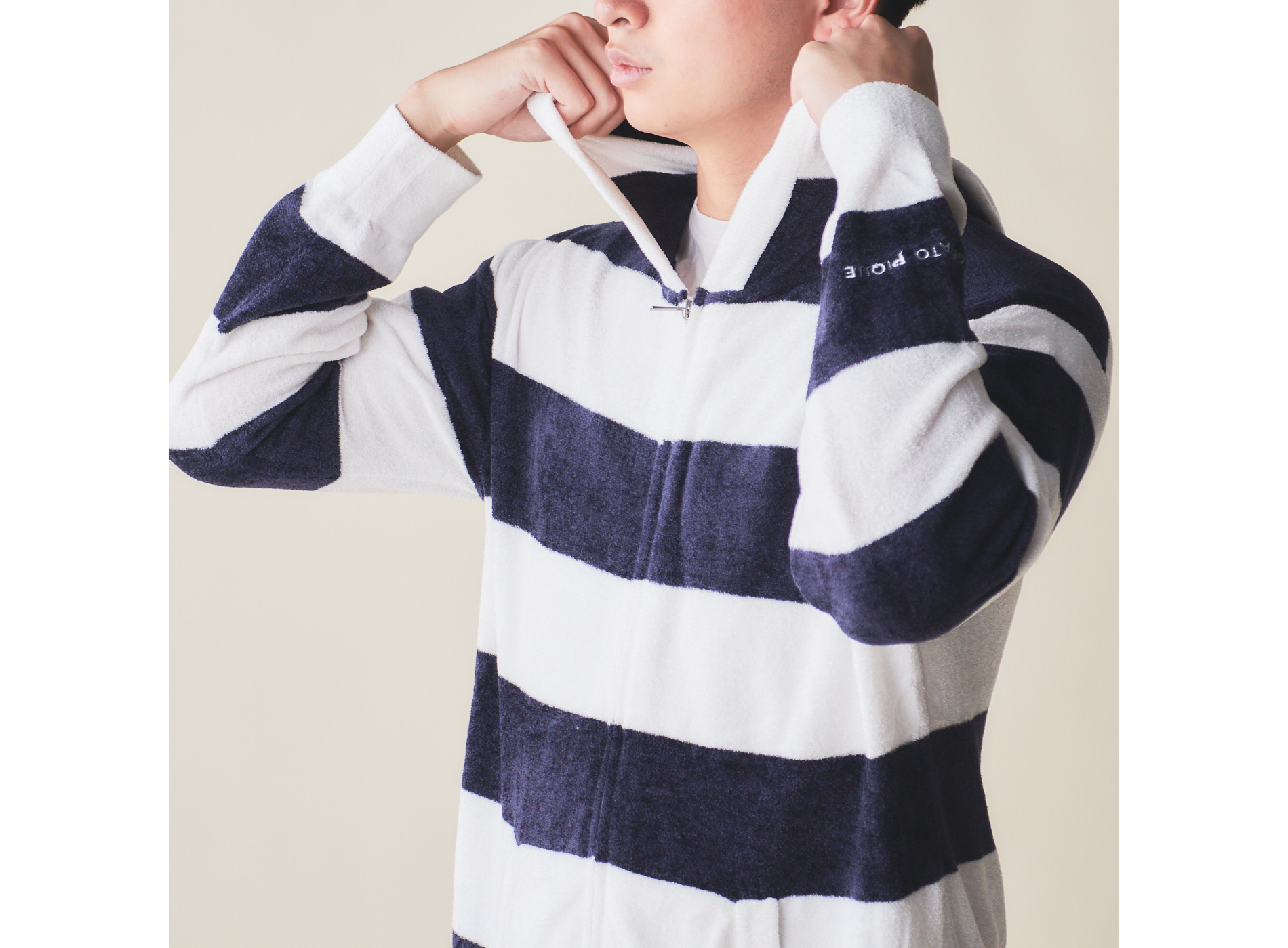 【HOMME】スムーズィーliteクール2BD　パーカー＆ハーフパンツセット