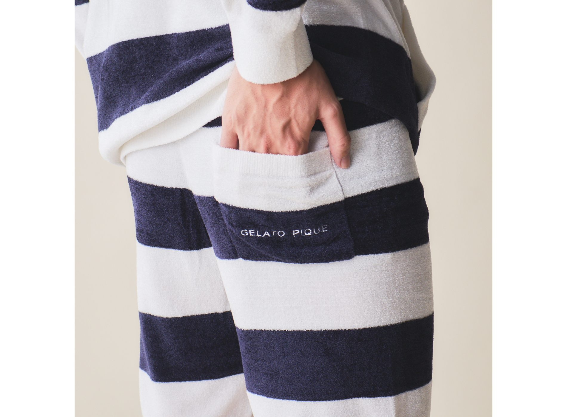 【HOMME】スムーズィーliteクール2BD　パーカー＆ハーフパンツセット