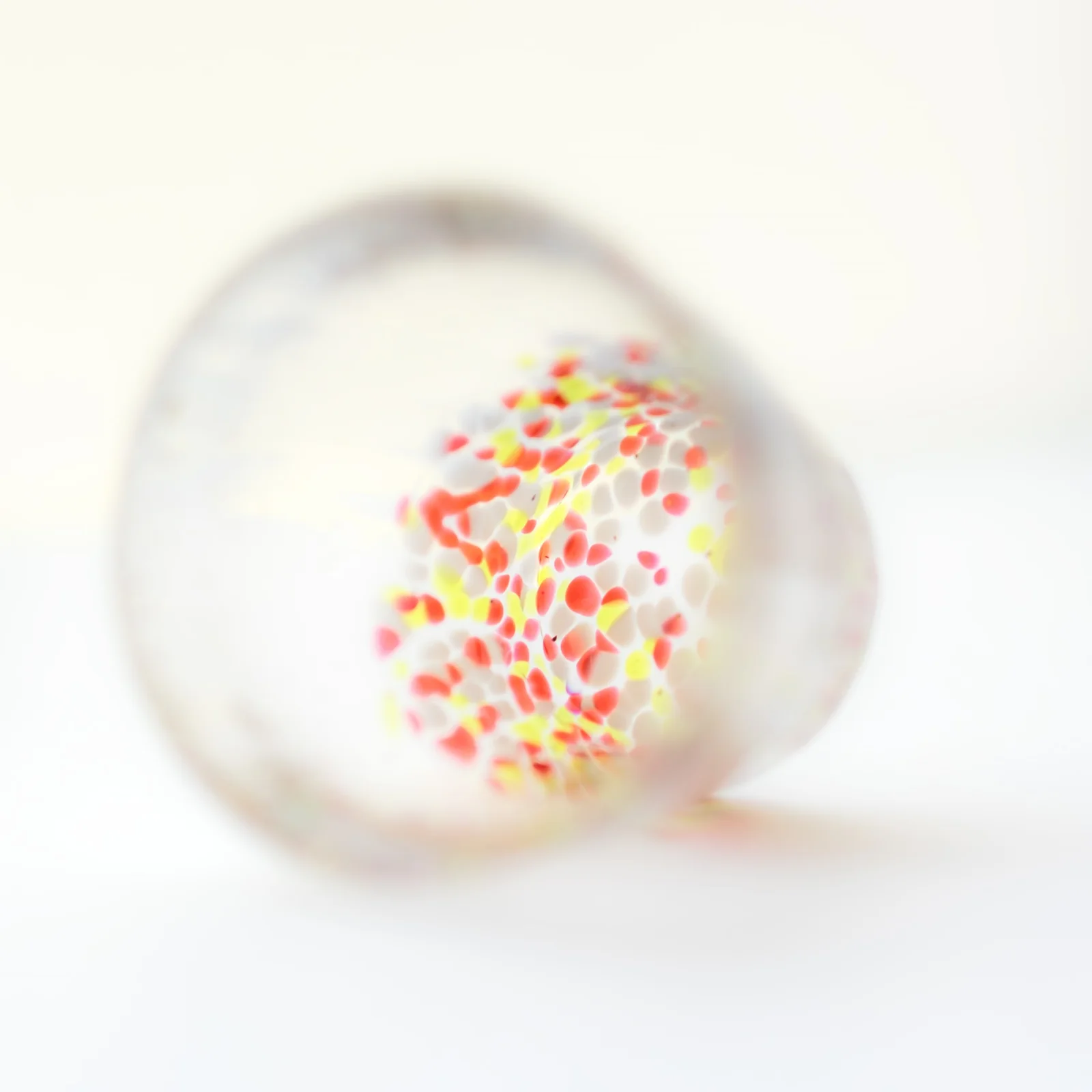 津軽びいどろ 氷華 金彩ロックグラス　木箱入り