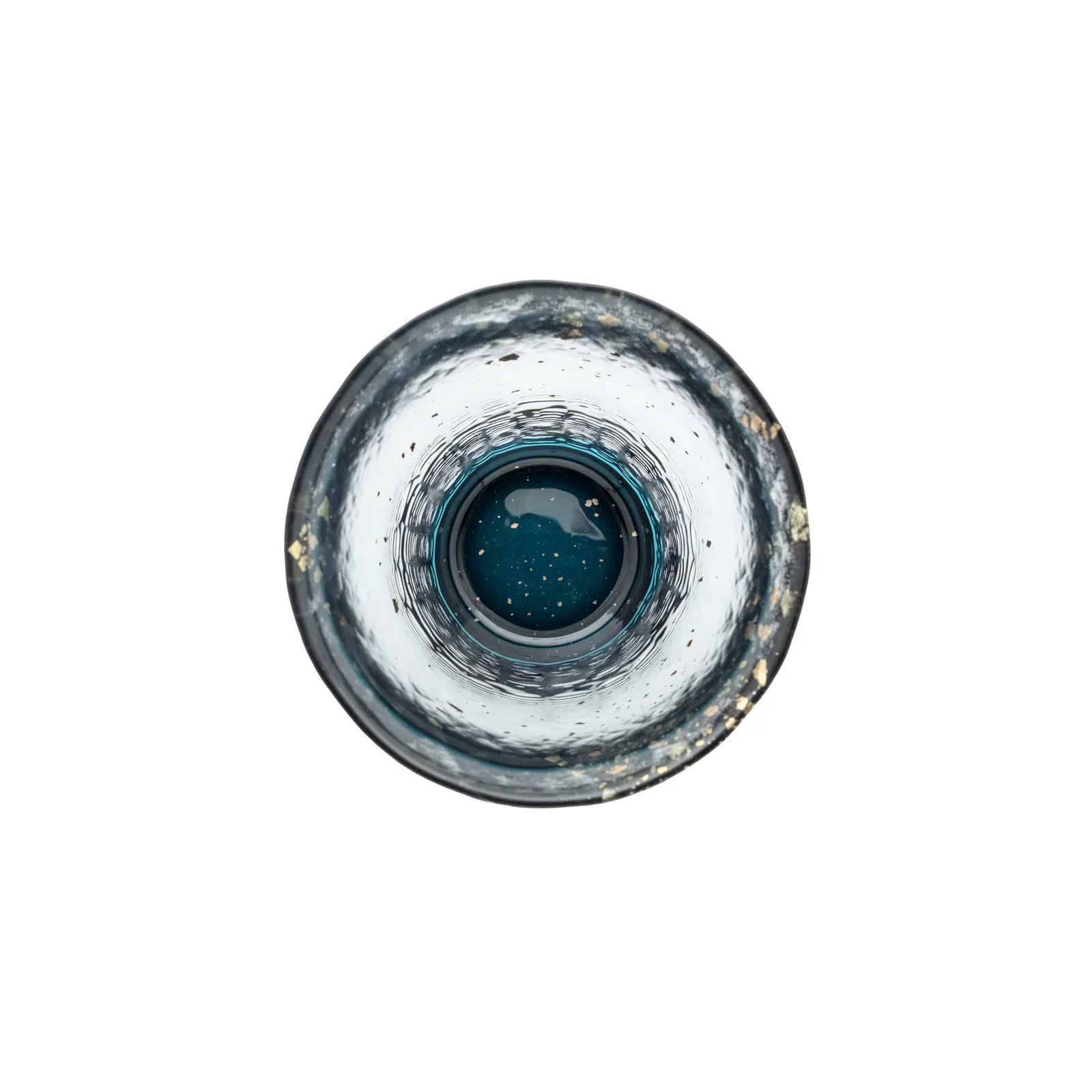 津軽びいどろ 氷華 金彩ロックグラス　木箱入り