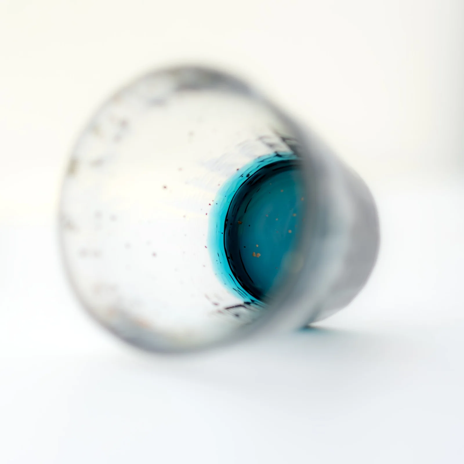 津軽びいどろ 氷華 金彩ロックグラス　木箱入り