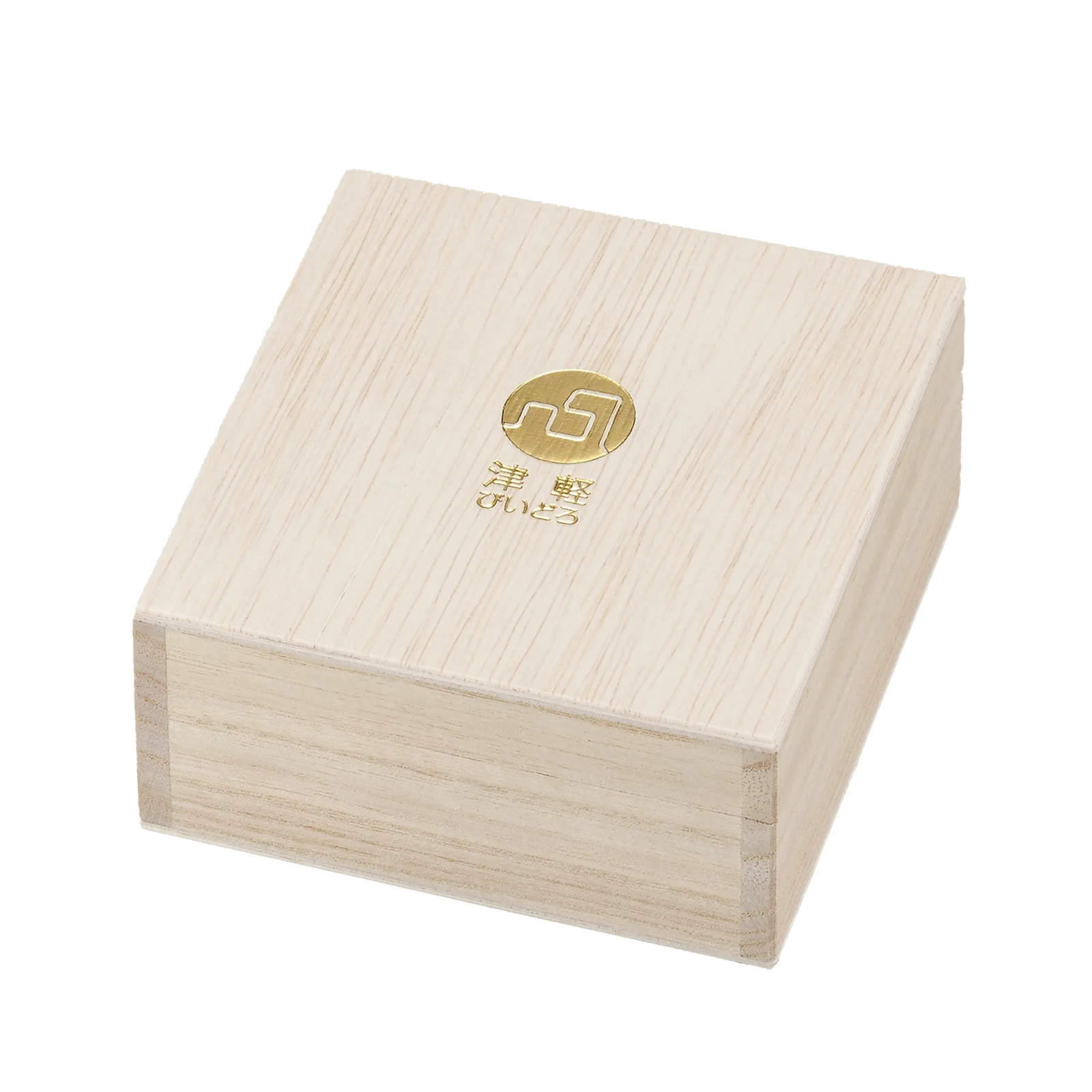 津軽びいどろ 爽華 金彩 盃　木箱入り