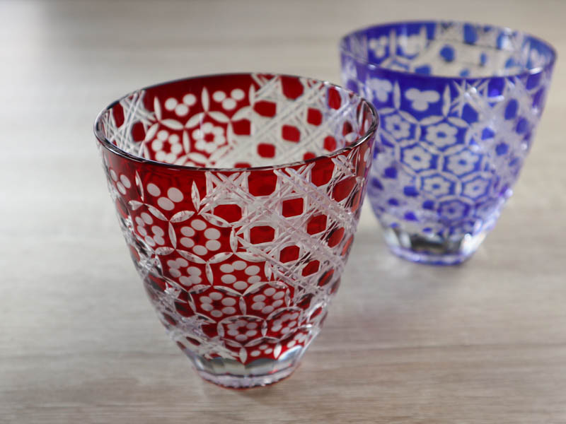 オーバルグラス 宝尽し