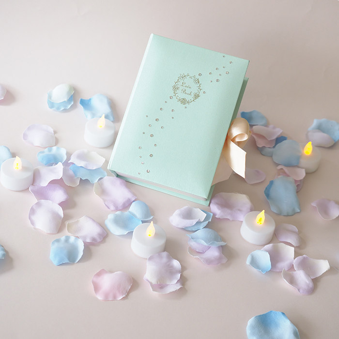 【サプライズ演出セット】ミニ(バラの花びら50枚＋LEDライト5個)