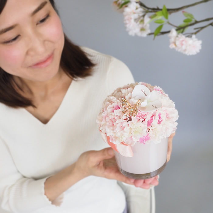 桜のフラワーギフト・エレガンスチェリー