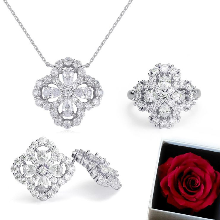 【Clementia】マリリンネックレス＆ピアス＆リングセット