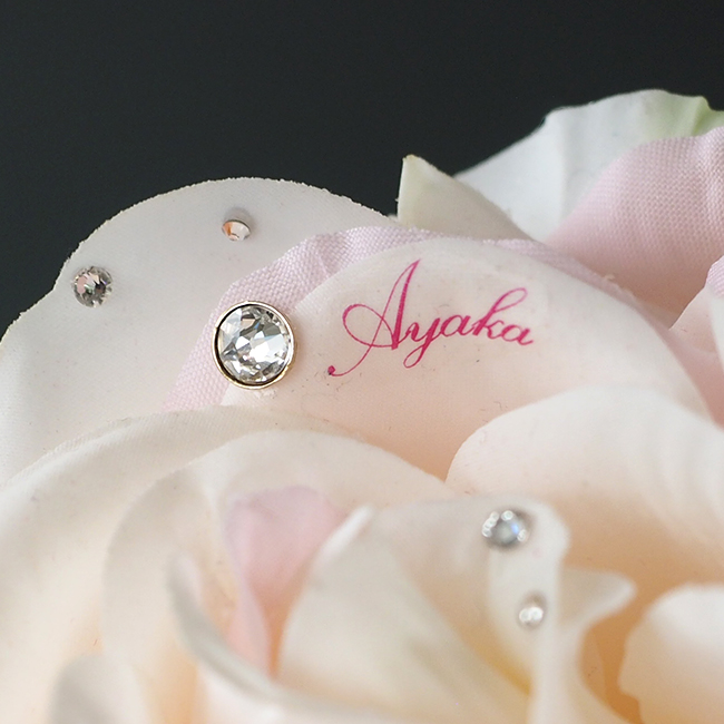 【超速サービス】メッセージフラワーピンクバラ(バラとハンドクリームのギフトセット)