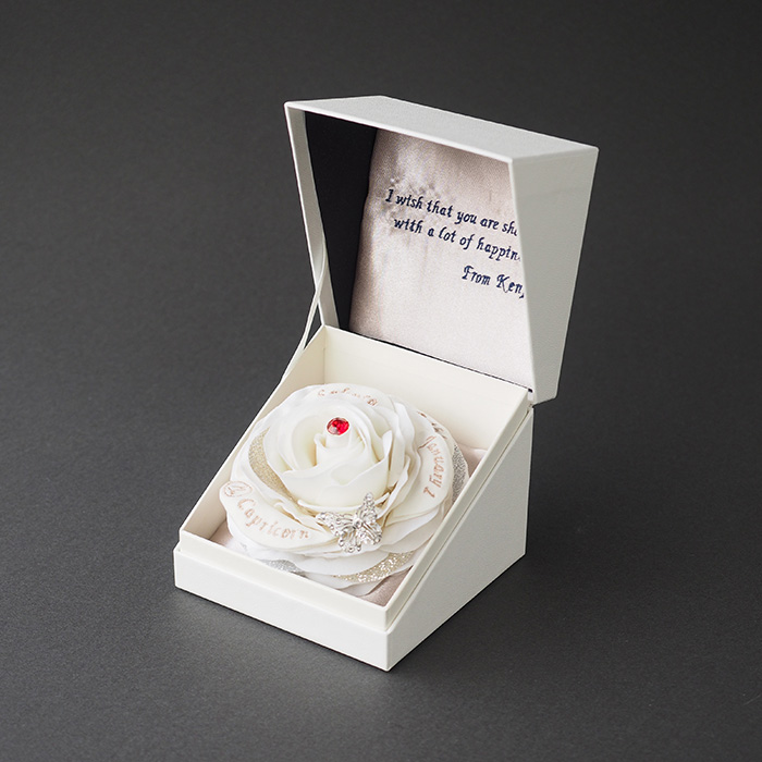 【超速サービス】誕生石ローズボックス