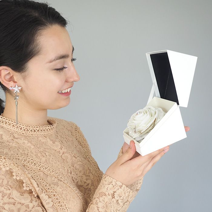 【超速サービス】誕生石ローズボックス