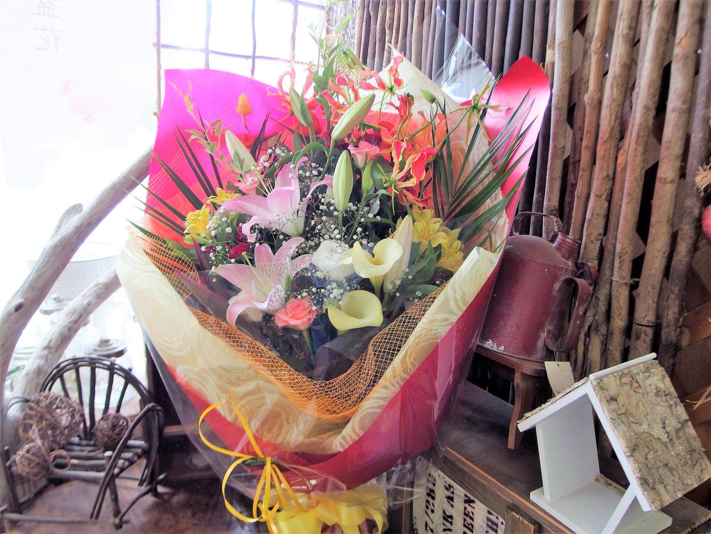 退職祝にもおすすめ豪華なお花