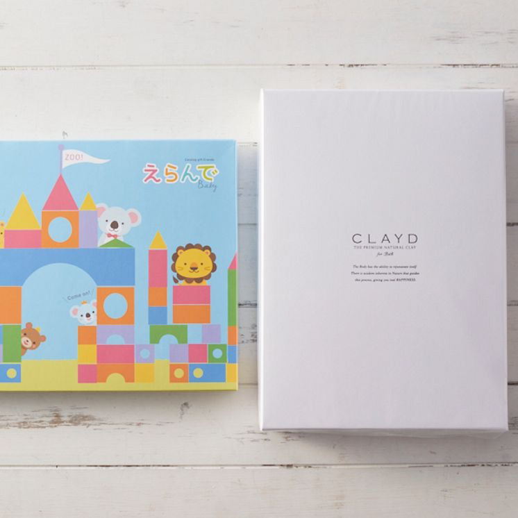 ベビー×ママ向けギフト（ベビー向けカタログギフト+入浴剤）