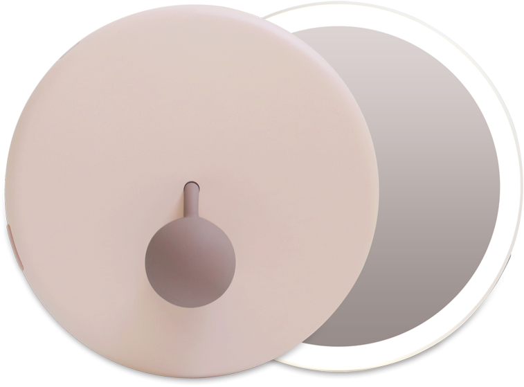 HANDHELD MAKEUP MIRROR（LEDハンドミラー）