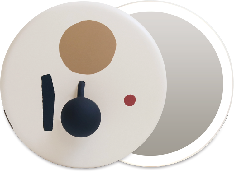 HANDHELD MAKEUP MIRROR（LEDハンドミラー）