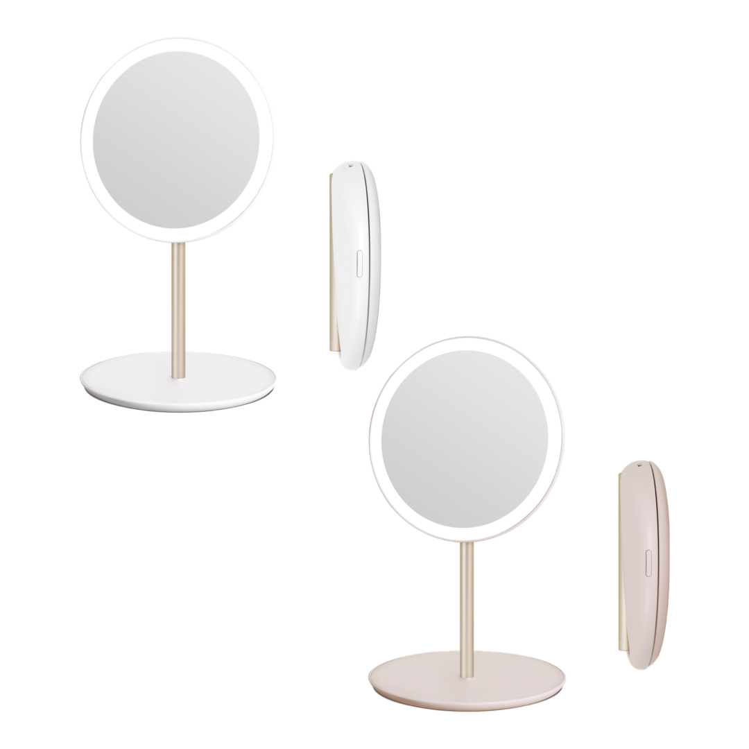 TRAVEL MAKEUP MIRROR（組み立て式LEDスタンドミラー）