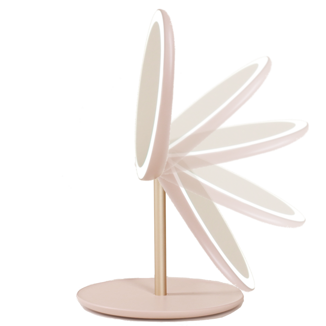 TRAVEL MAKEUP MIRROR（組み立て式LEDスタンドミラー）