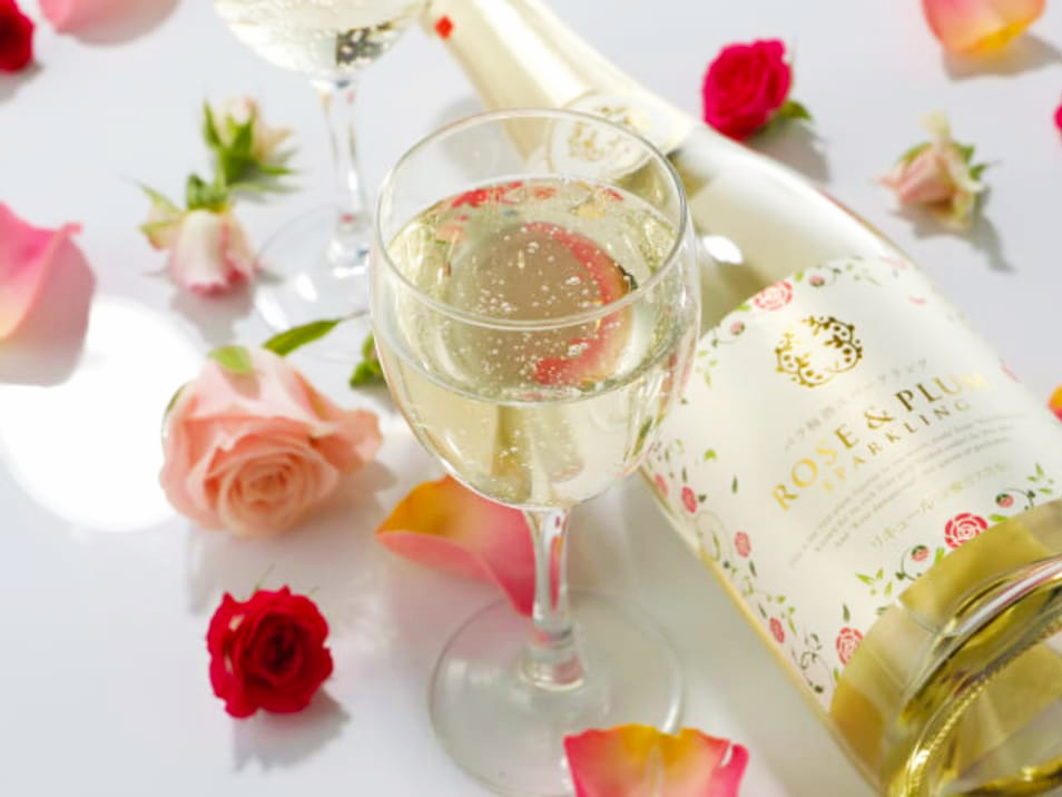 バラ梅酒スパークリング［720ml］