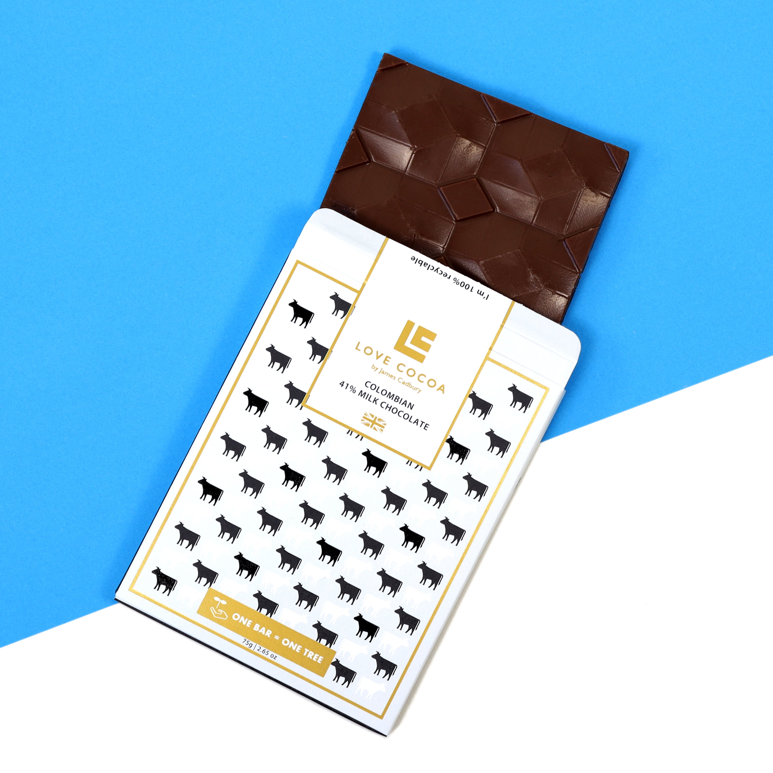 コロンビアン 41%ミルクチョコレート 75g