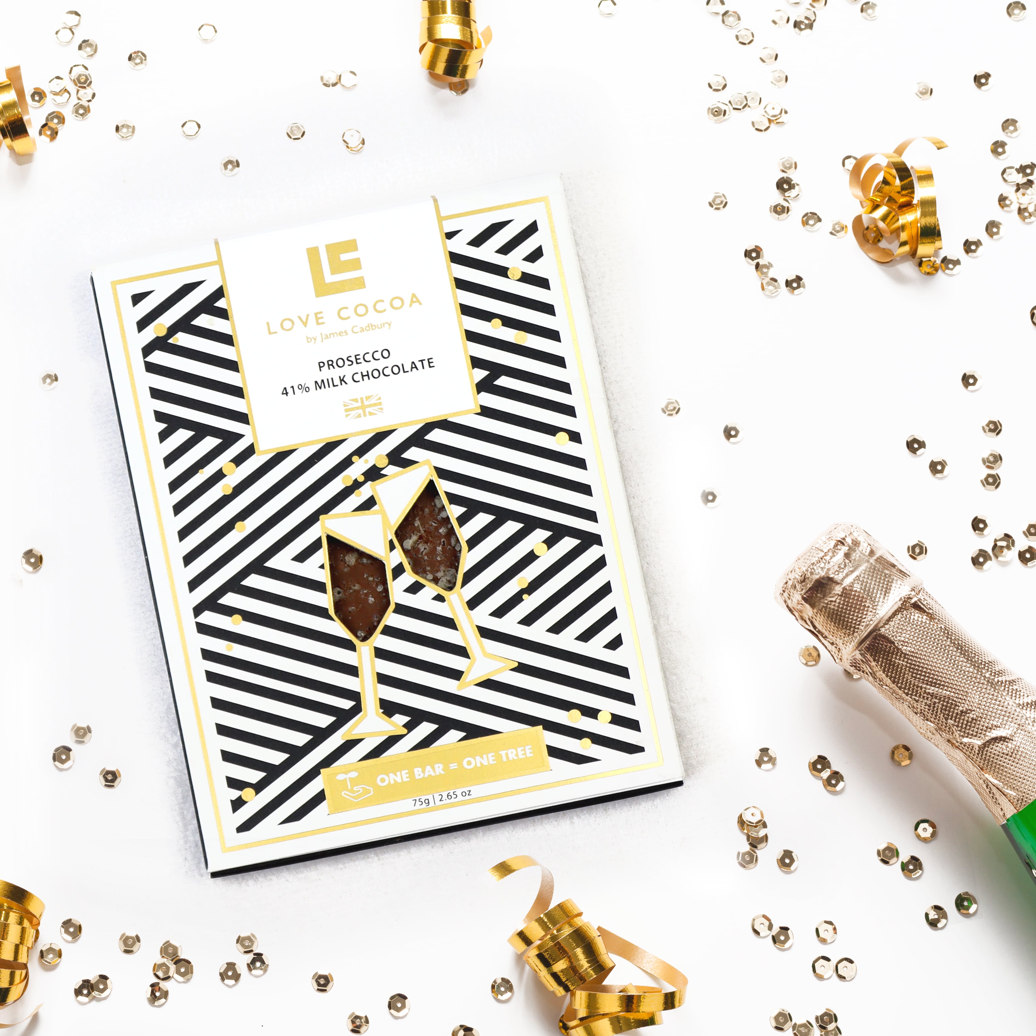 【父の日】プロセッコ 41%ミルクチョコレート 75g