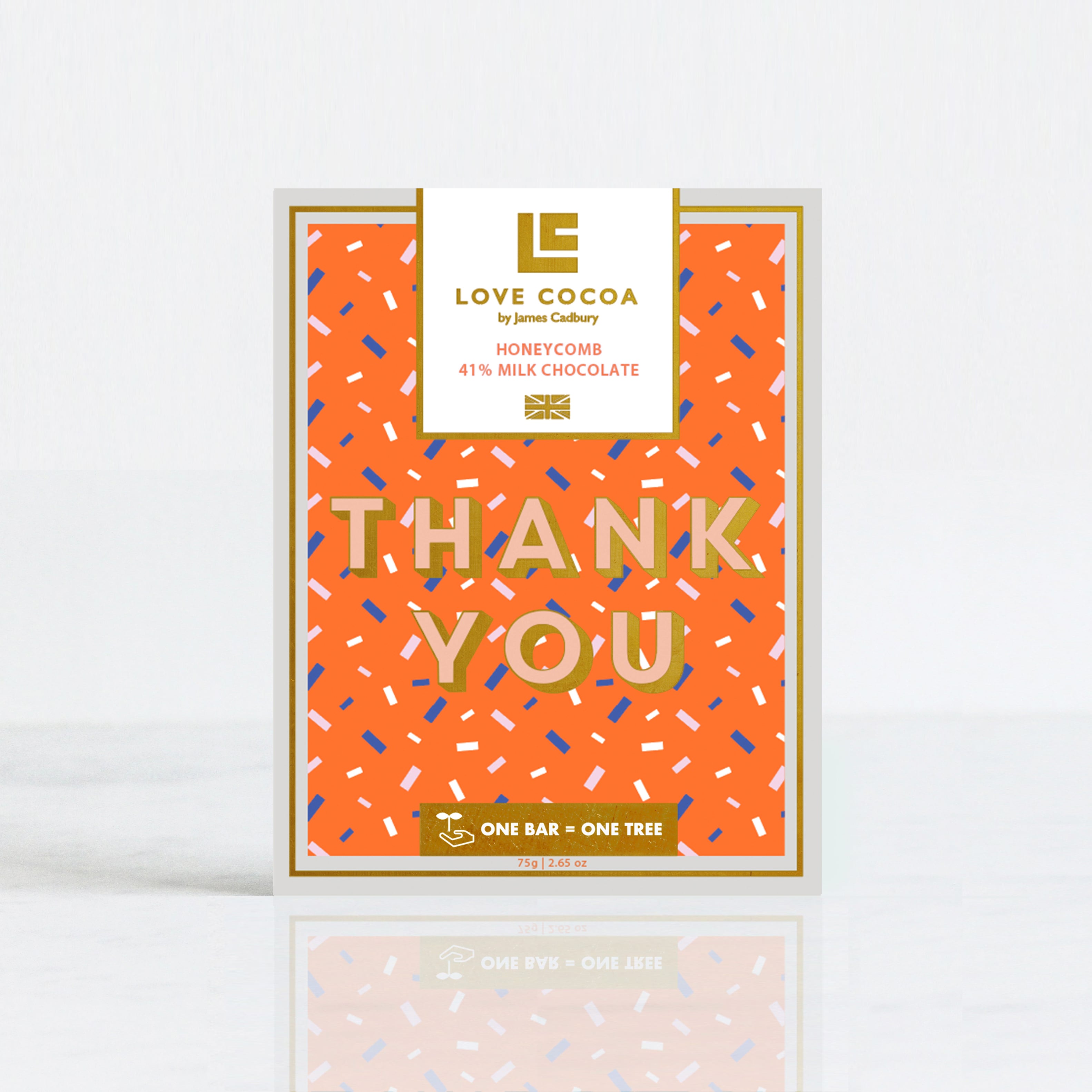 ≪THANK YOU≫ハニーコーム 41%ミルクチョコレート 75g