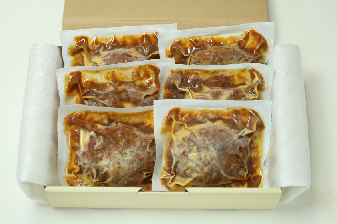 デミグラスソースハンバーグ　6個