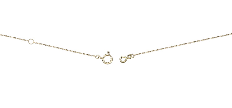 K18イエローゴールド Wish upon a star ダイヤモンド ネックレス