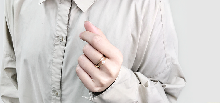 SV925 淡水パール イヤーカフ(カフリング) ※片方売り