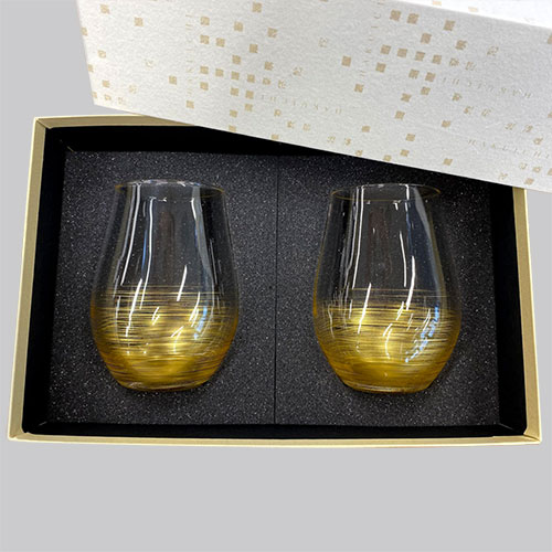 吟醸グラス　千筋　＜2組＞