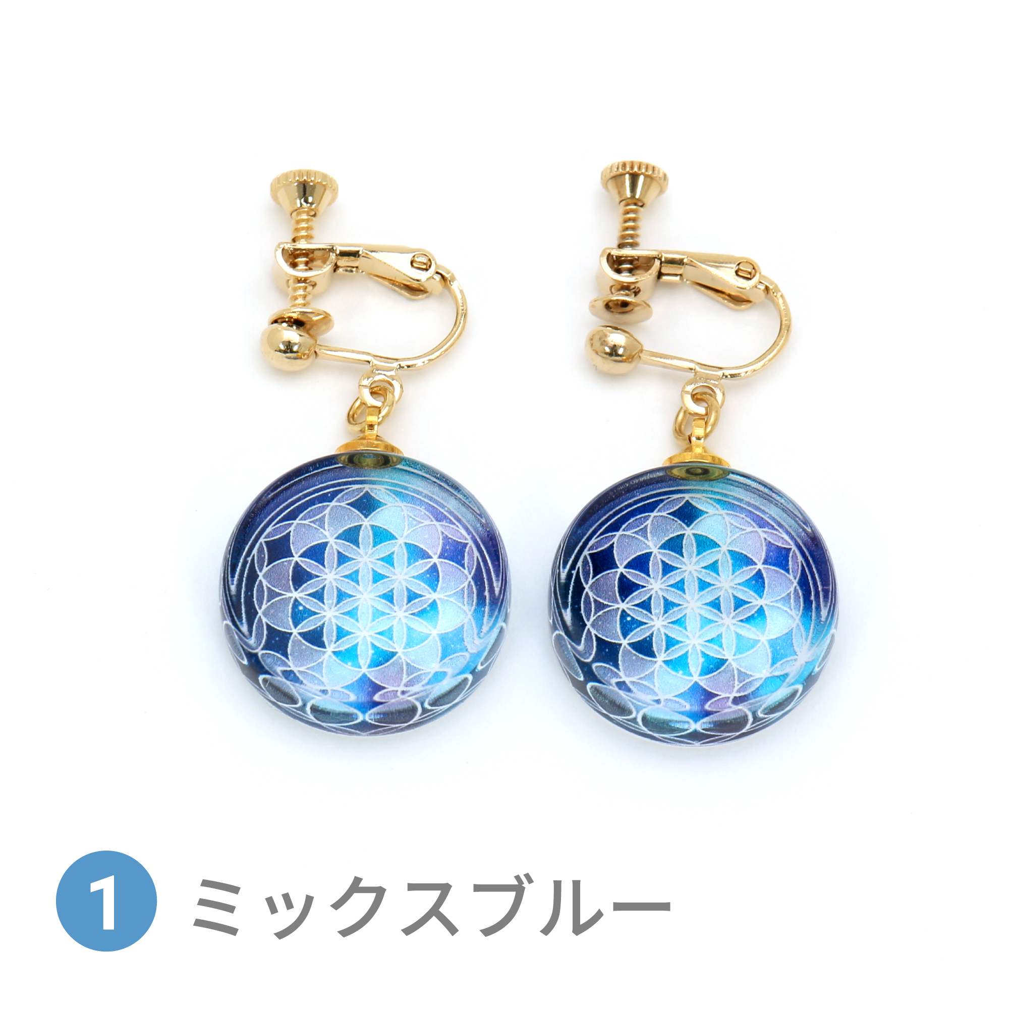 FLOWER OF LIFE ピアス/イヤリング