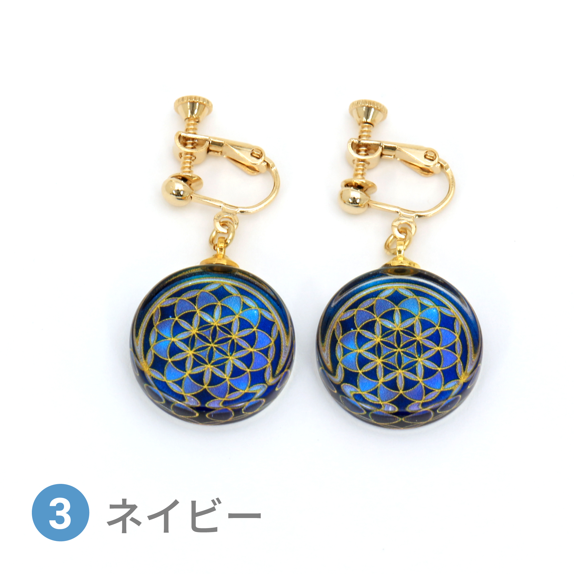 FLOWER OF LIFE ピアス/イヤリング