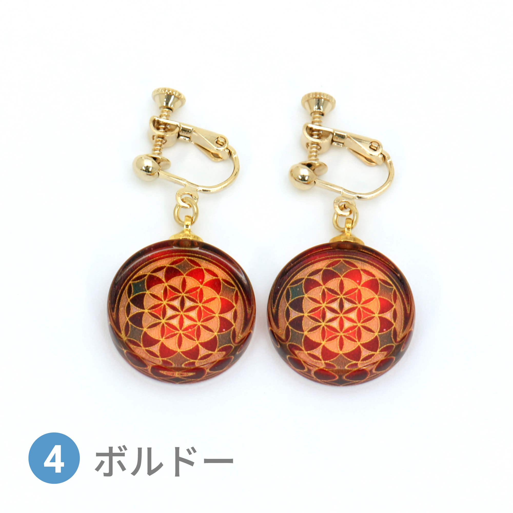 FLOWER OF LIFE ピアス/イヤリング