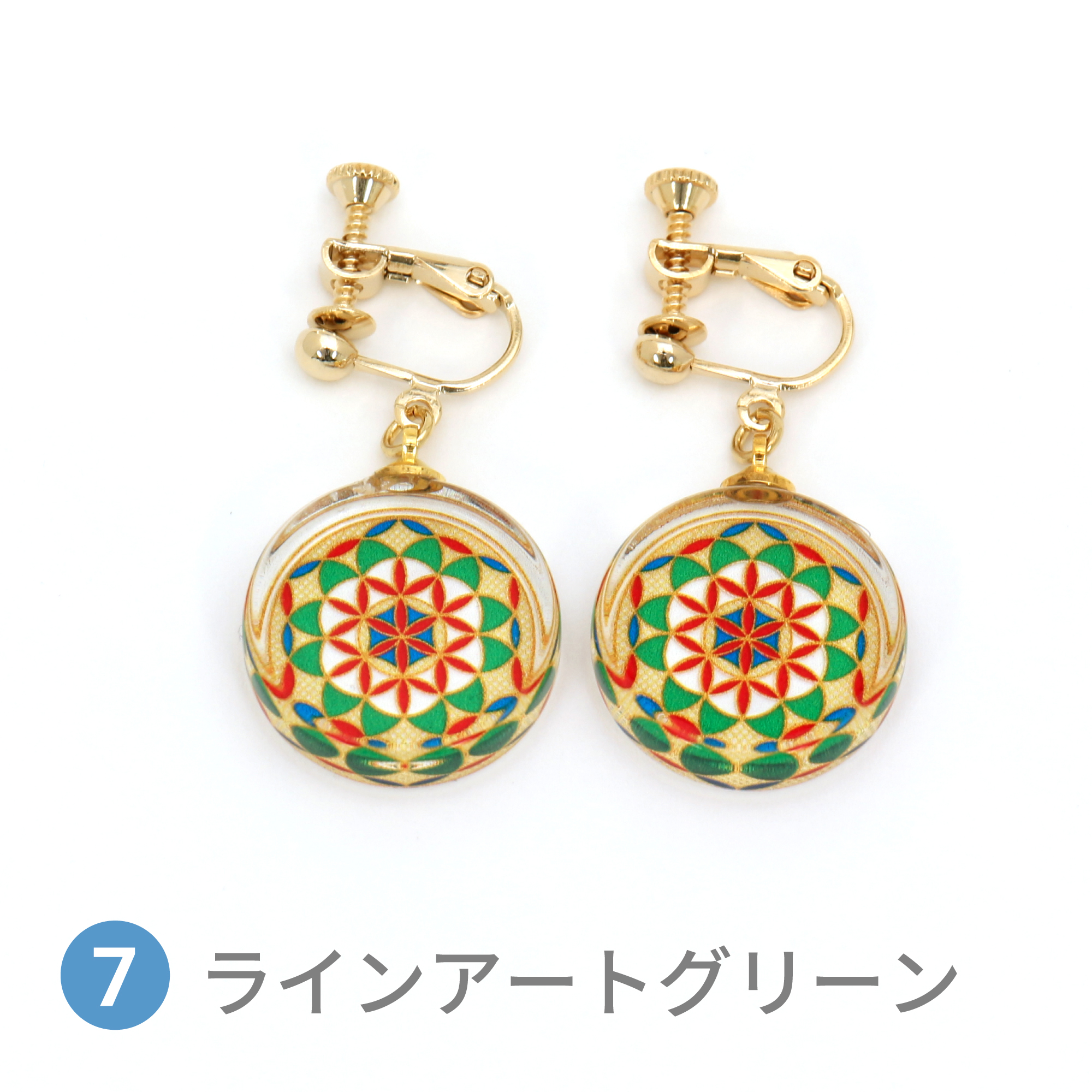 FLOWER OF LIFE ピアス/イヤリング