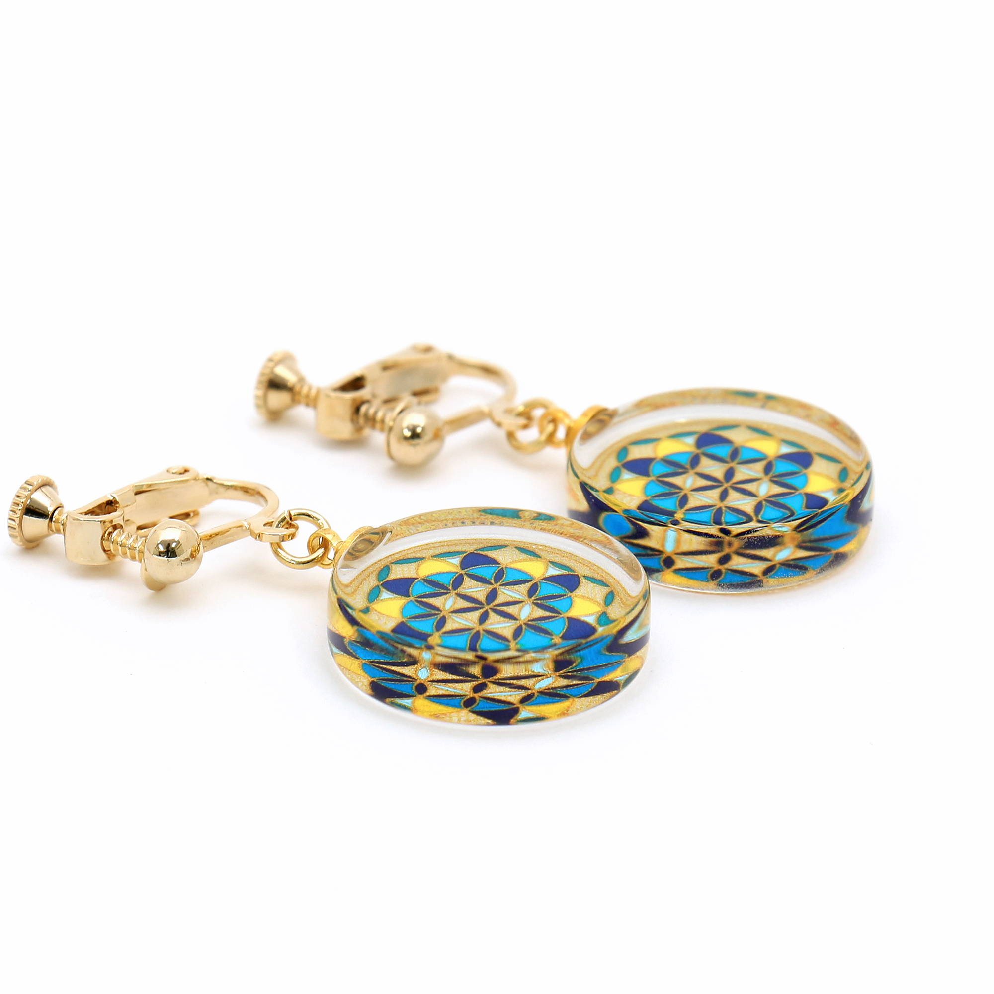 FLOWER OF LIFE ピアス/イヤリング