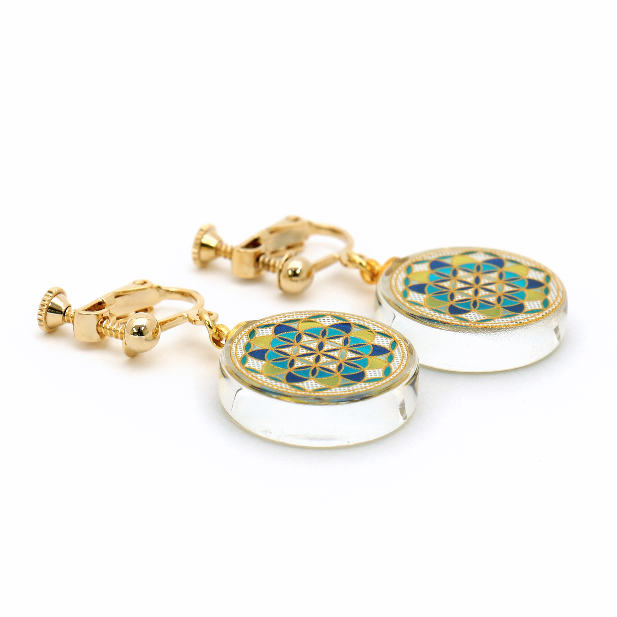 FLOWER OF LIFE ピアス/イヤリング