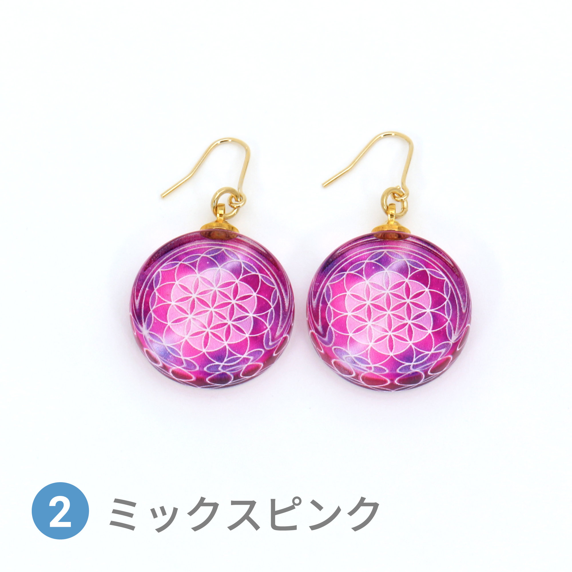 FLOWER OF LIFE ピアス/イヤリング