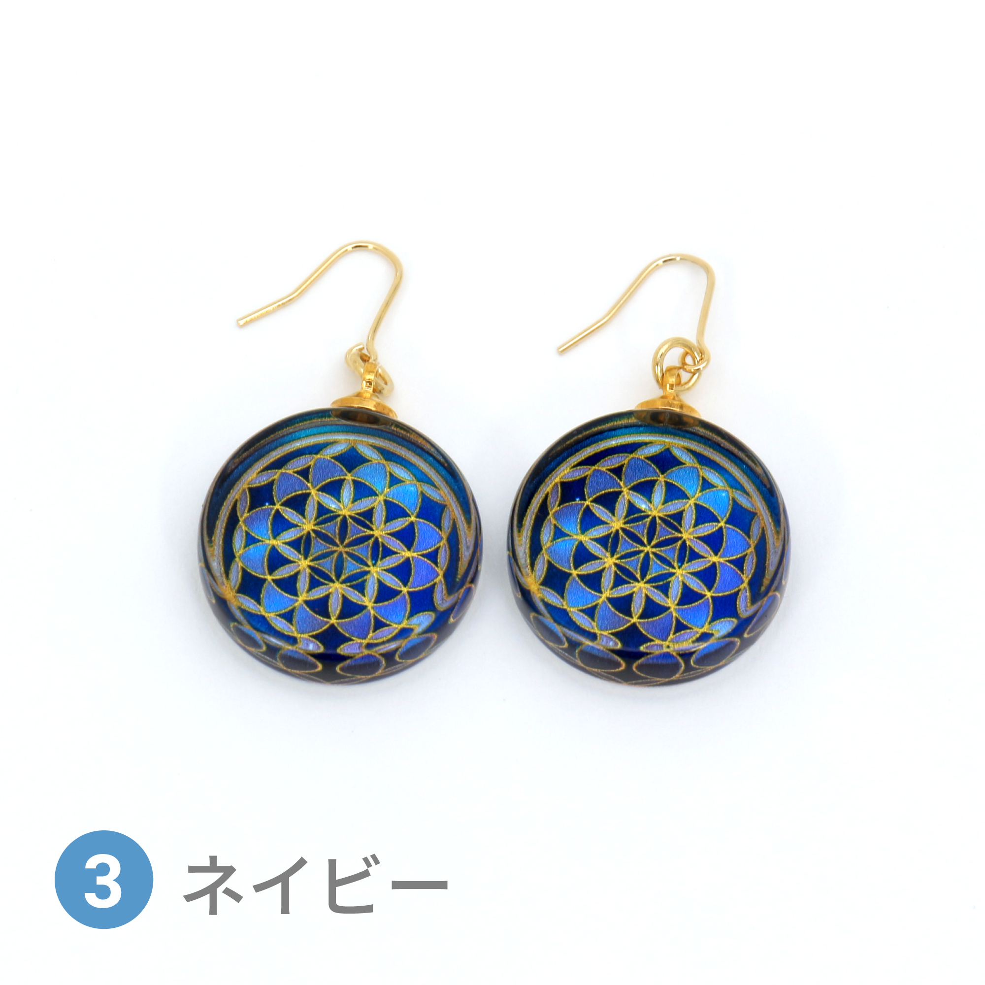 FLOWER OF LIFE ピアス/イヤリング