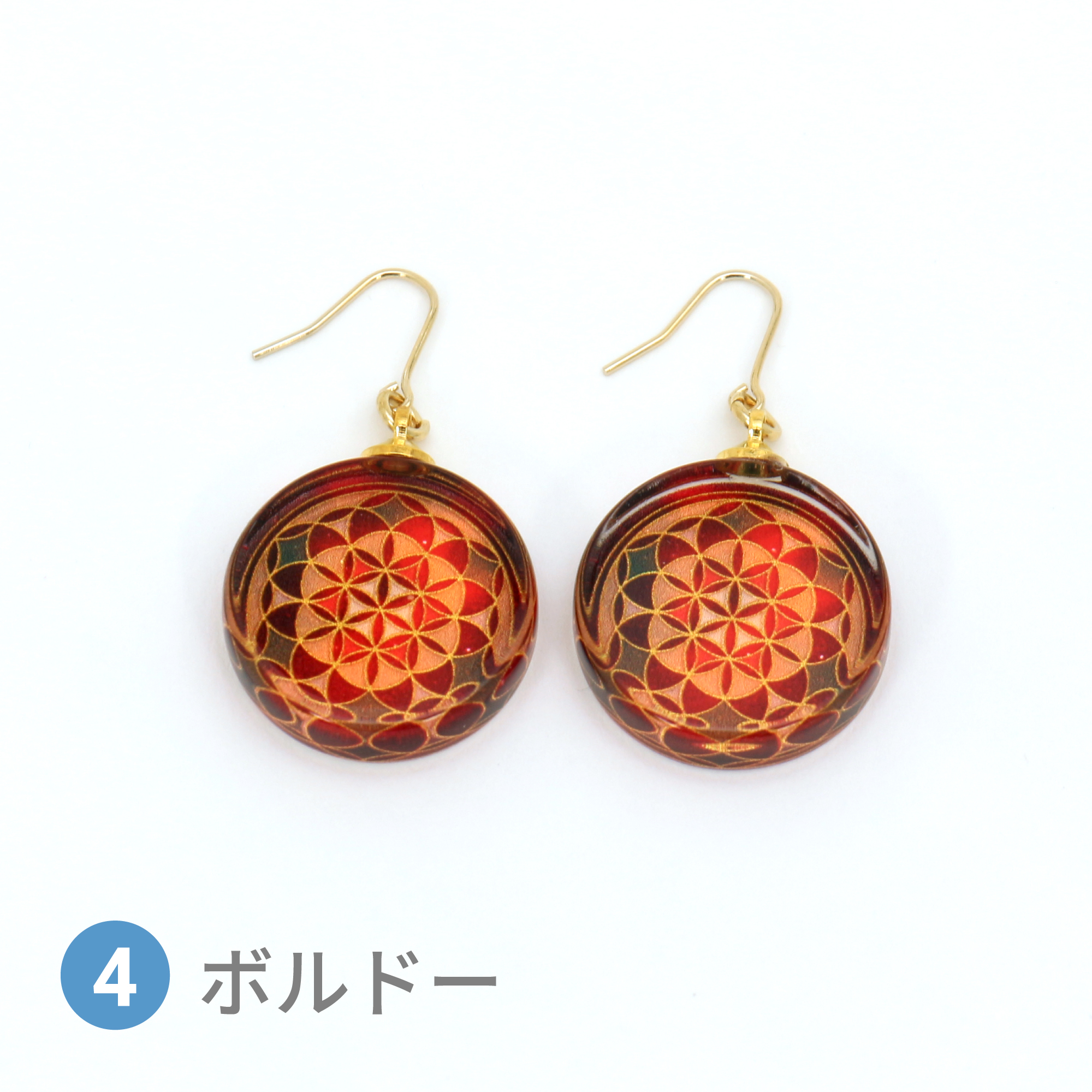 FLOWER OF LIFE ピアス/イヤリング