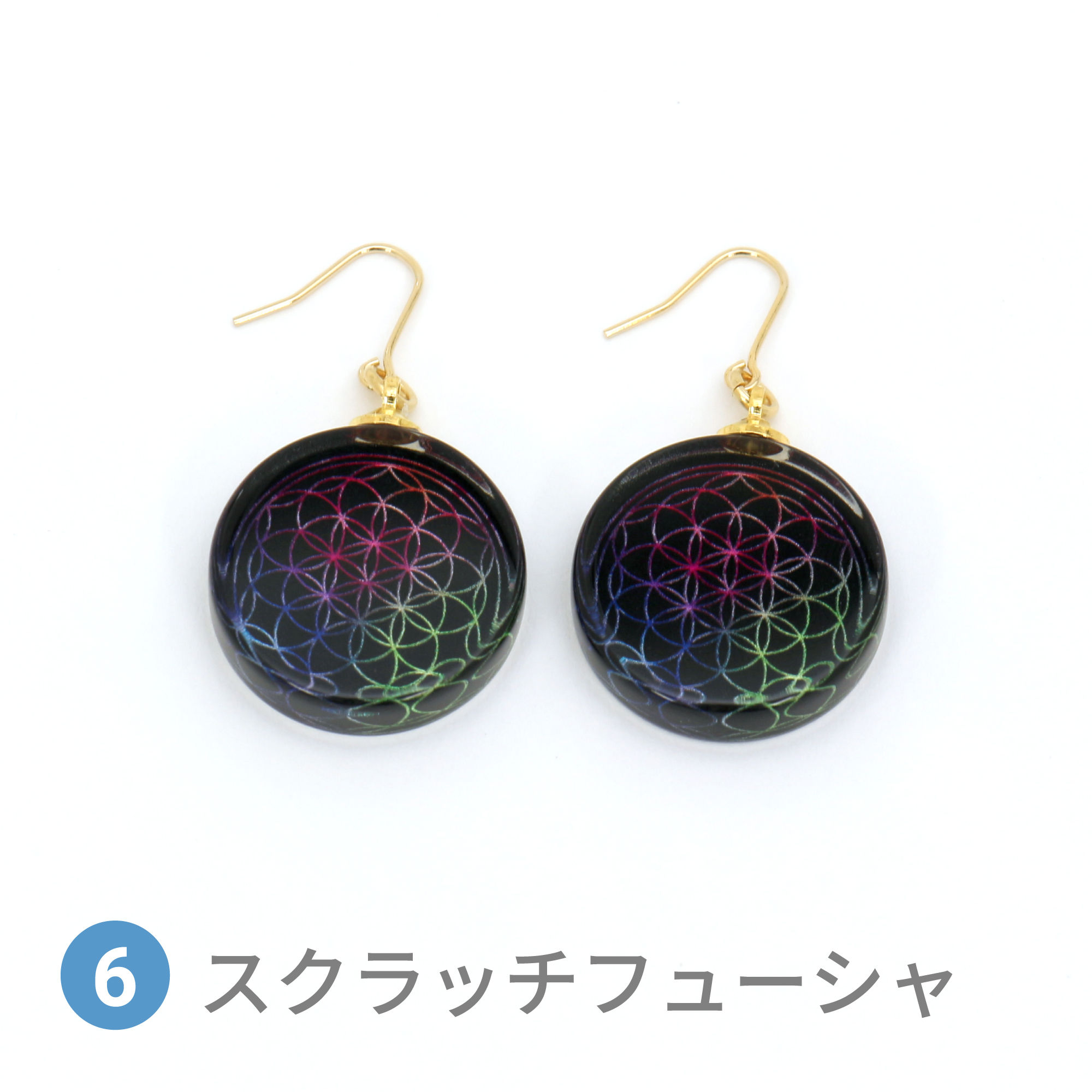 FLOWER OF LIFE ピアス/イヤリング
