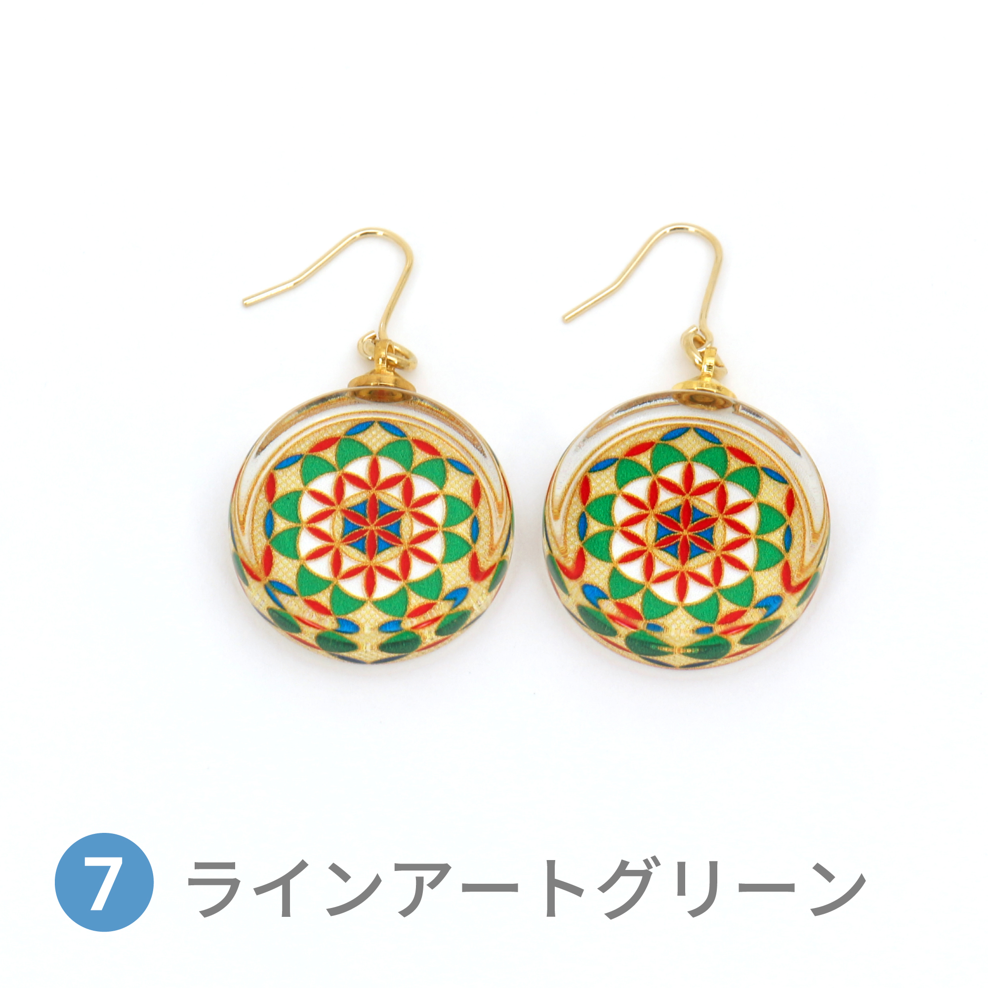 FLOWER OF LIFE ピアス/イヤリング