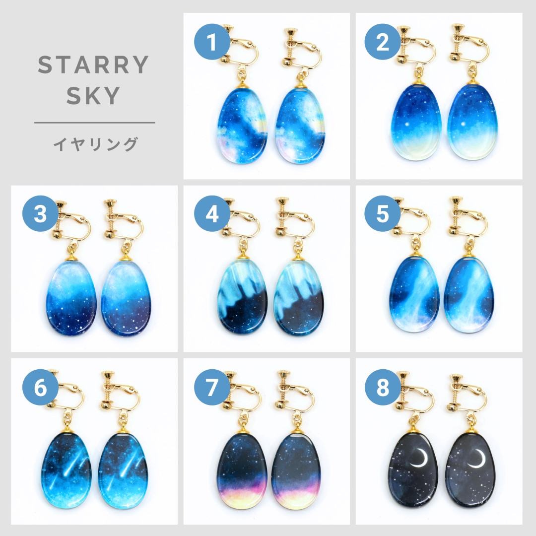STARRY SKY ピアス/イヤリング