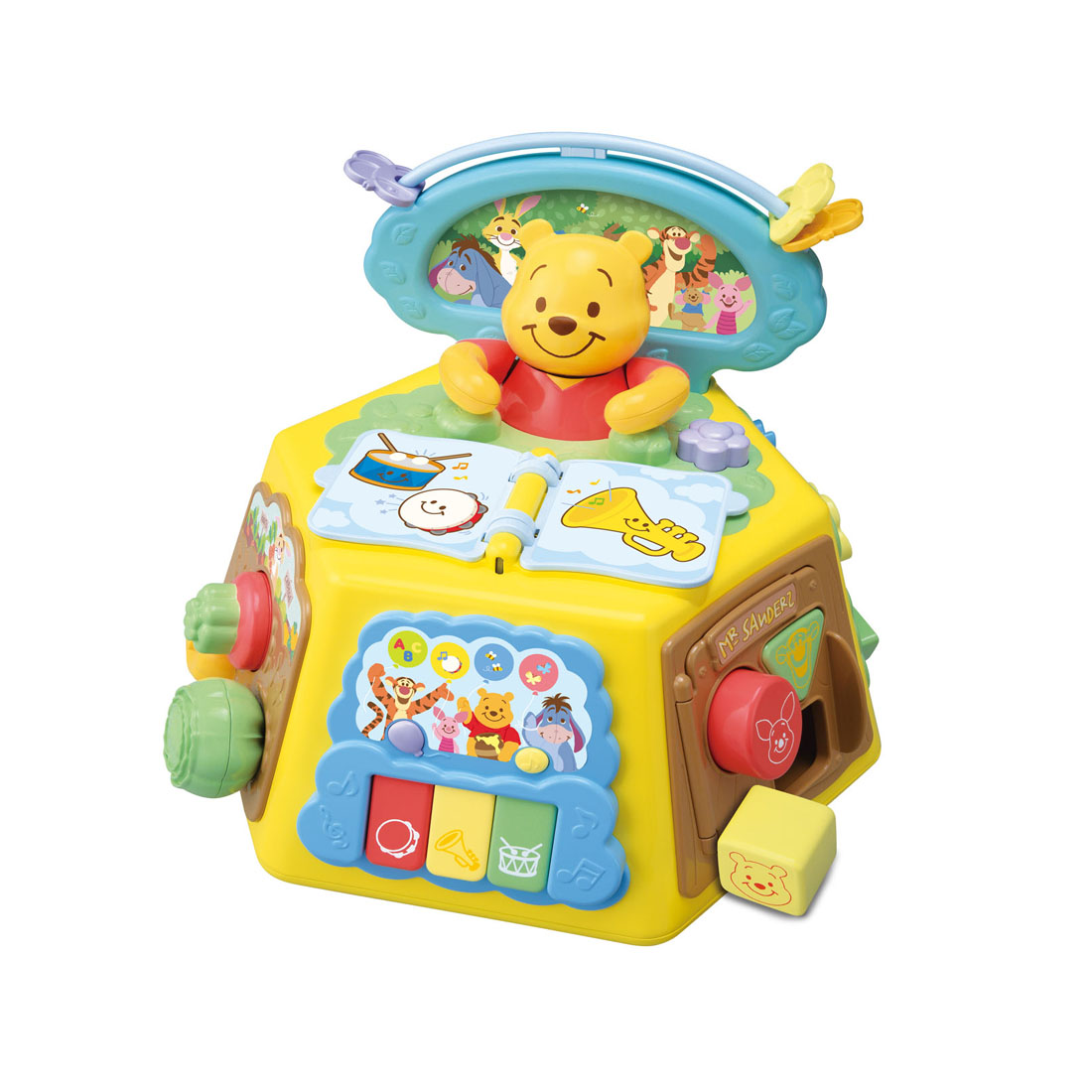 はじめて英語 くまのプーさん 絵本でおしゃべり！ゆびさき知育いっぱいできた