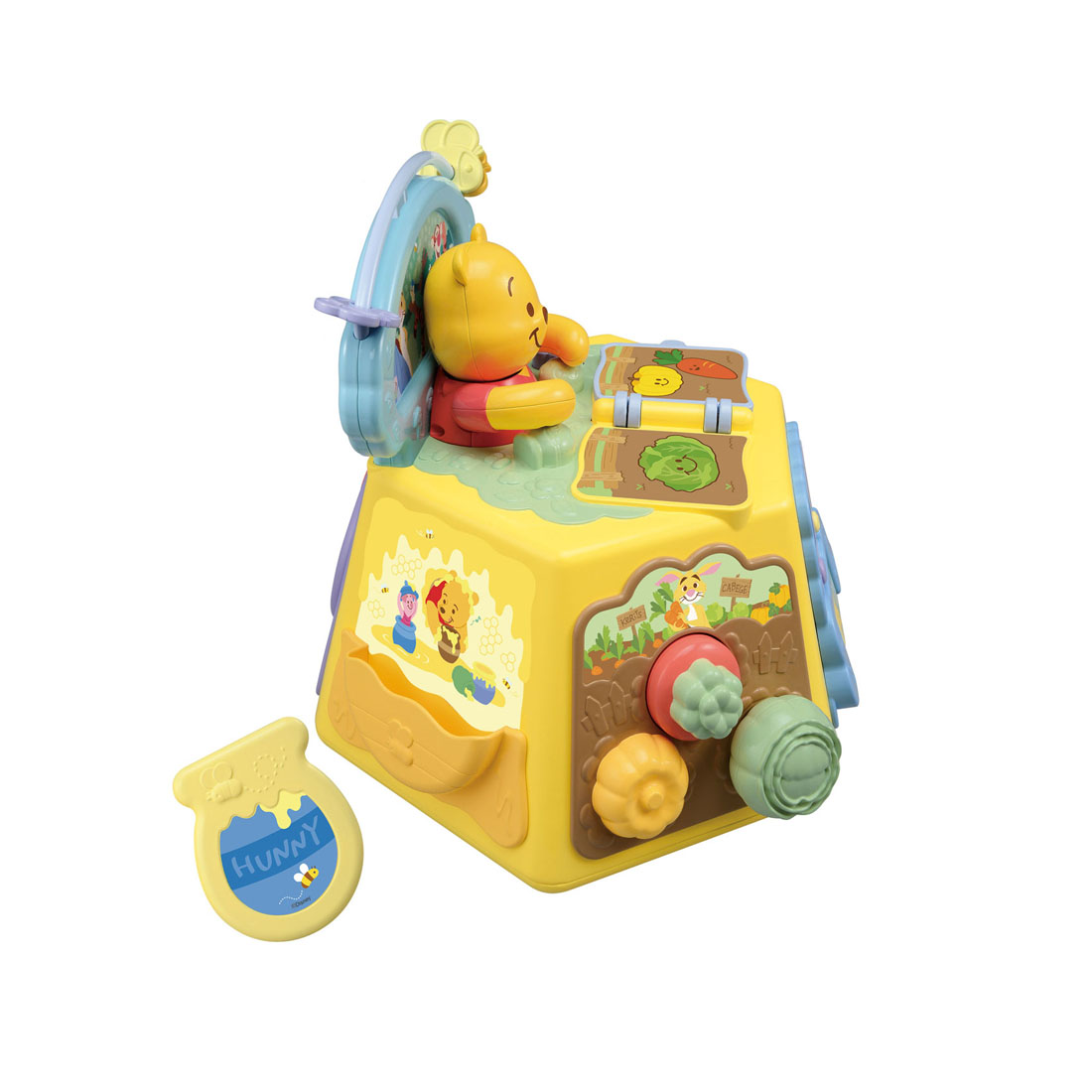 はじめて英語 くまのプーさん 絵本でおしゃべり！ゆびさき知育いっぱいできた