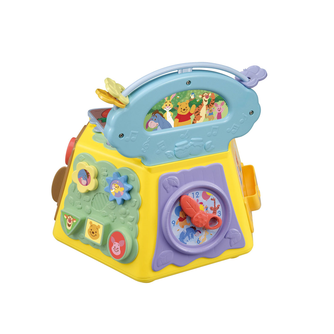 はじめて英語 くまのプーさん 絵本でおしゃべり！ゆびさき知育いっぱいできた