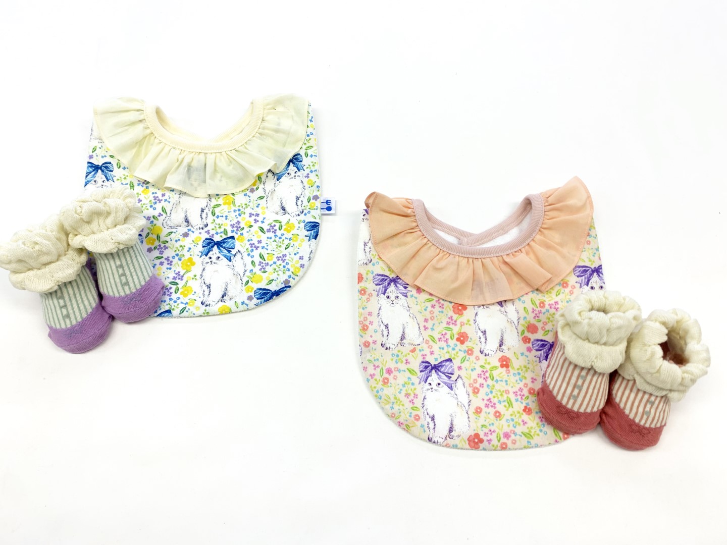 ふわふわバレエソックス＆ハナネコフリルスタイセット