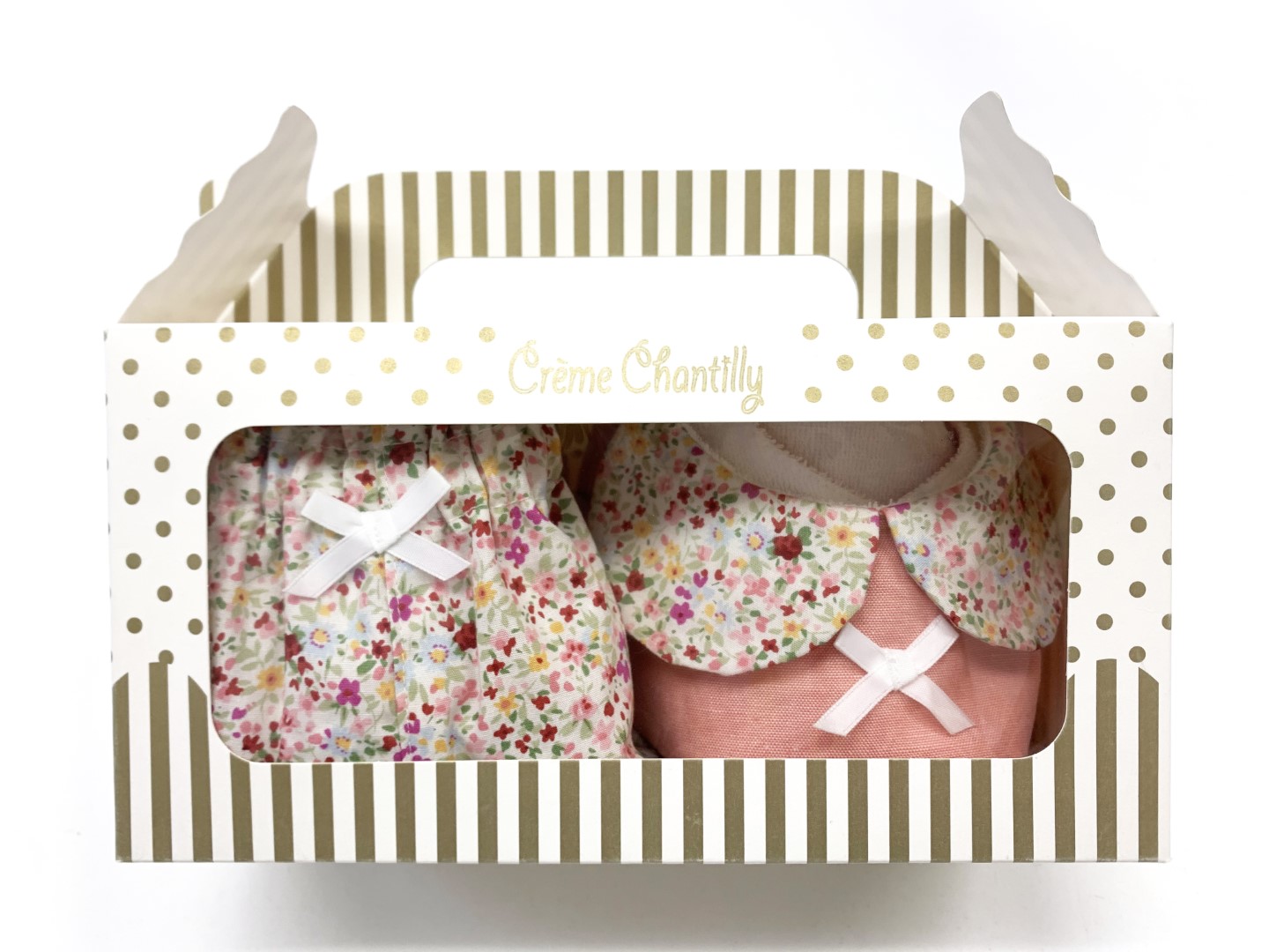 花柄丸襟ブルマセット