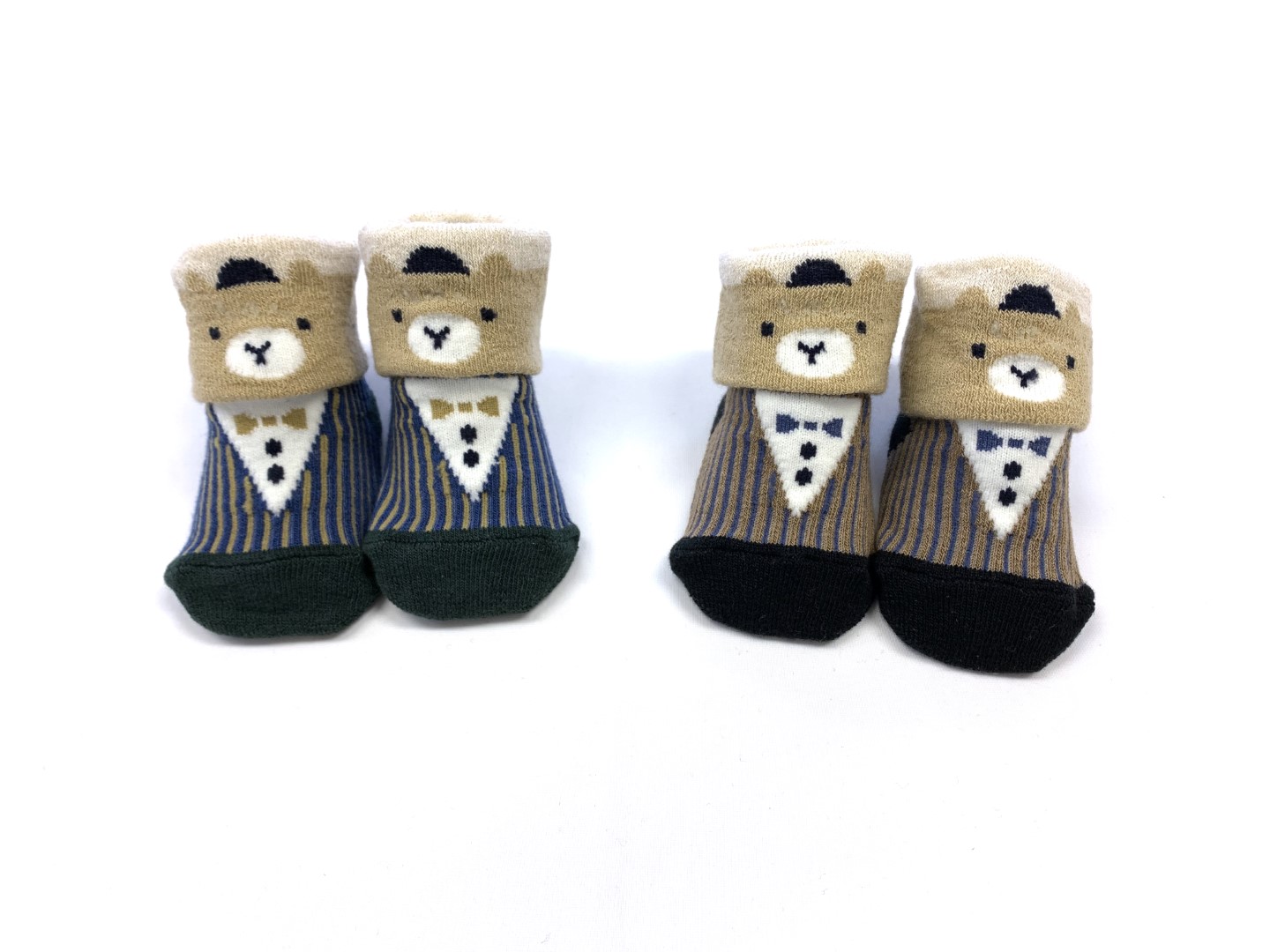 サーカス柄ハンカチ＆ソックスセット