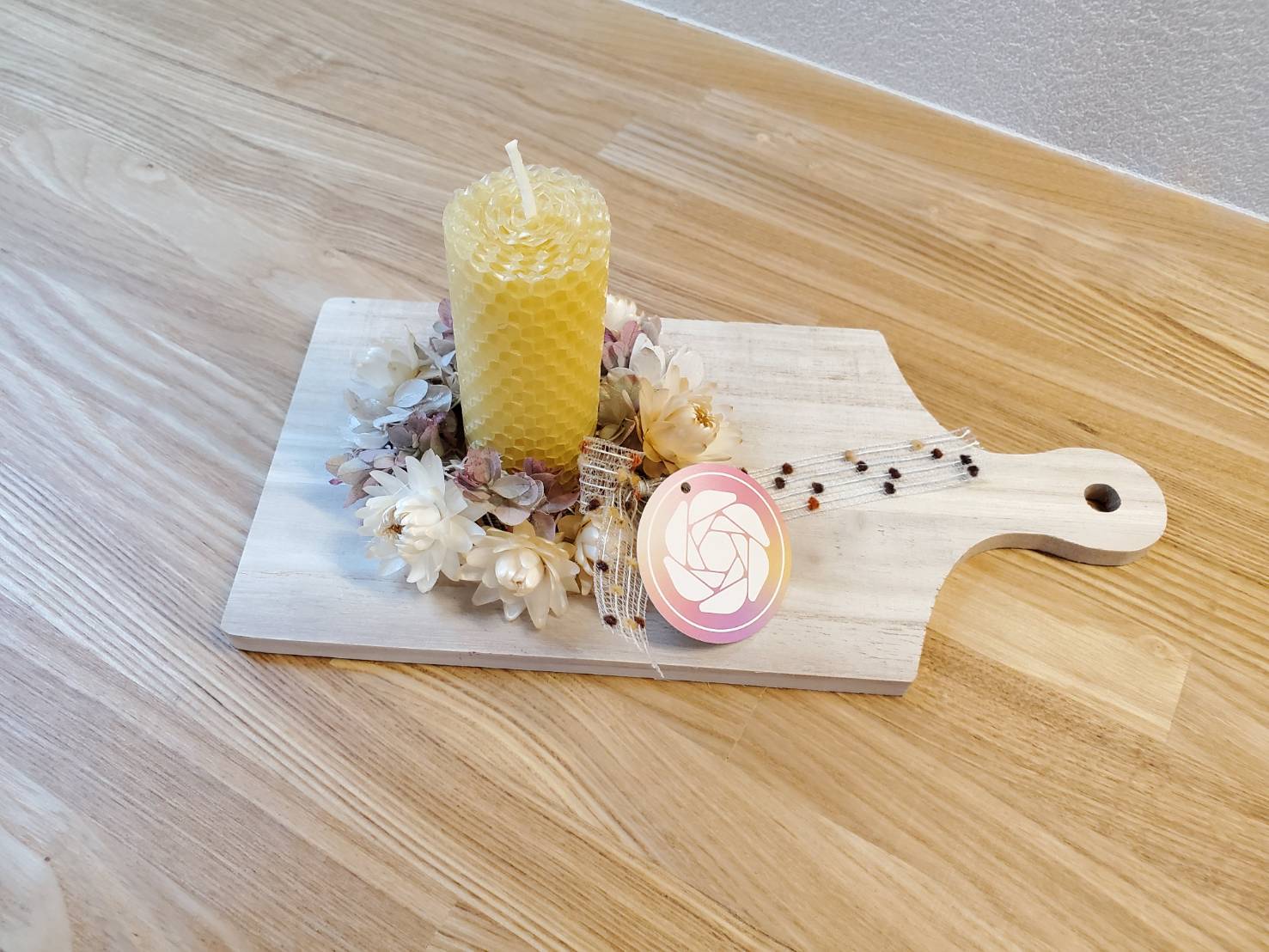 カッティングボード&ロールキャンドル
