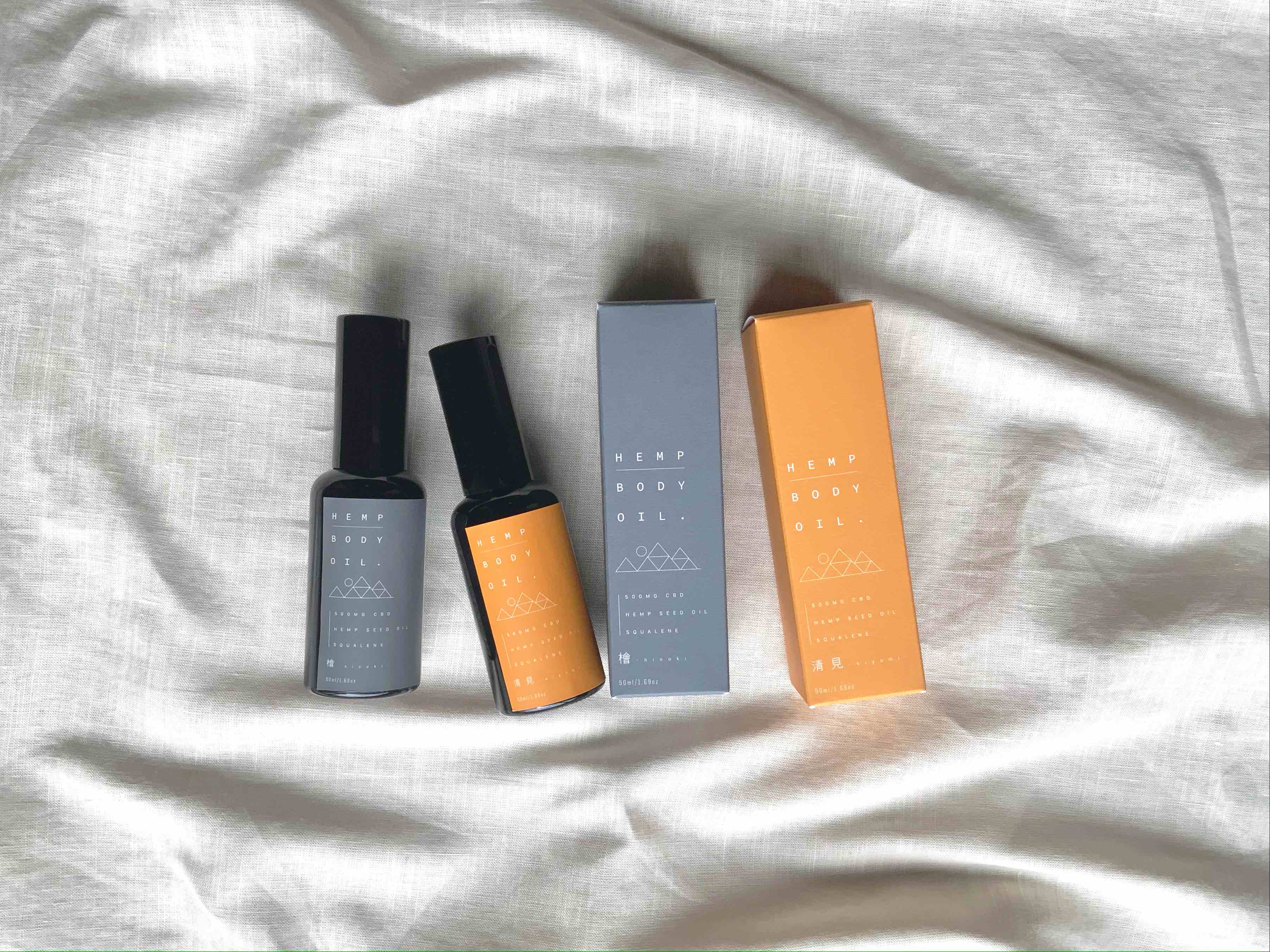 HEMP BODY OIL