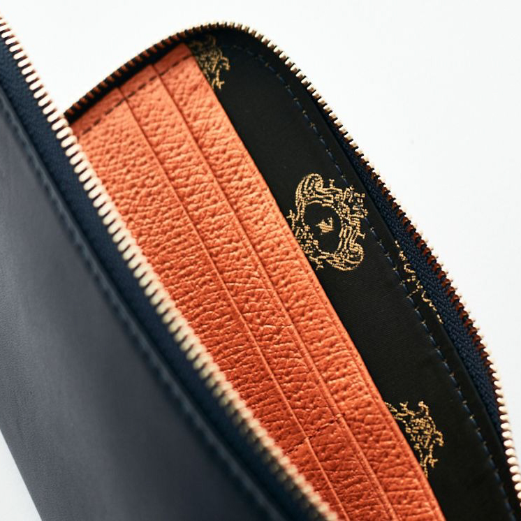 ロングファスナー札束入れ